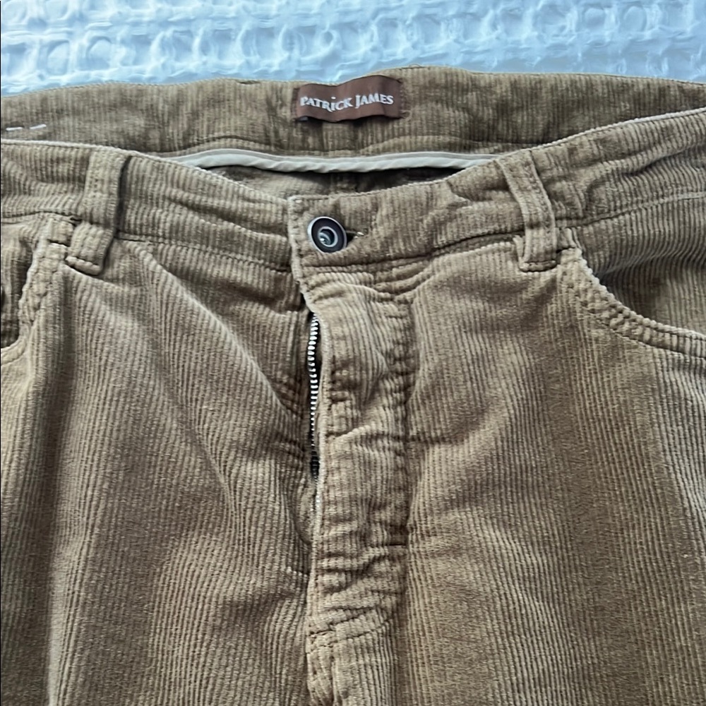 Patrick James brown Corduroy Pants with stretch 36”